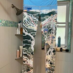 Vail Ski Map Print Leggings ⛷️🎿🚡